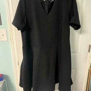 Eloquii Black Mini Dress